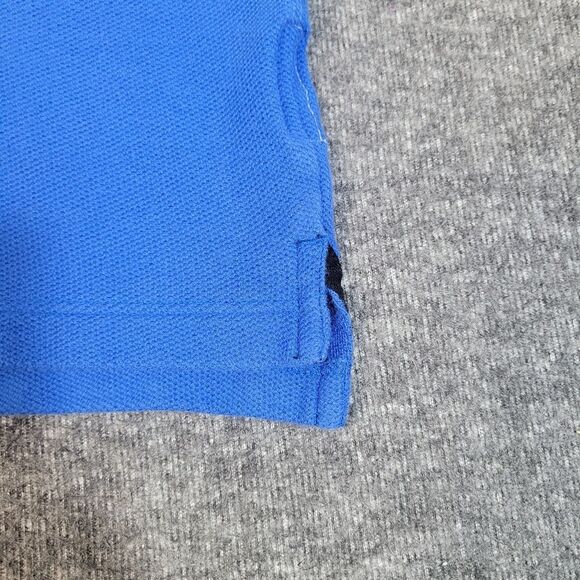 Rag & Bone Harvey Men's Shirt Size M Azzure Blue Pique Polo Short Sleeve Rare - Picture 6 of 13